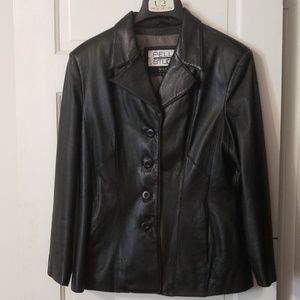 Black Wilson's Leather Jacket